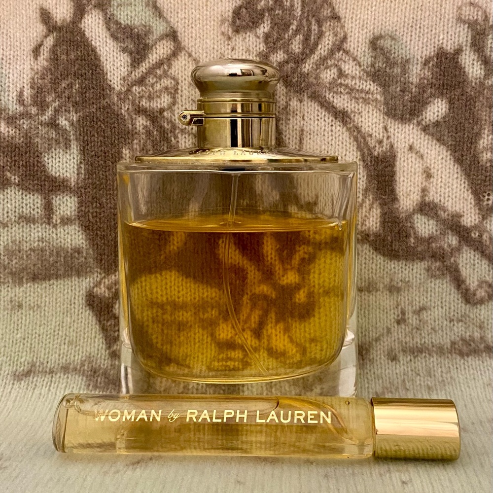 2x Ralph Lauren Woman Perfumes-full & travel HTF Discontinued